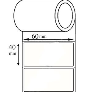 لیبل کاغذی 60 × 40