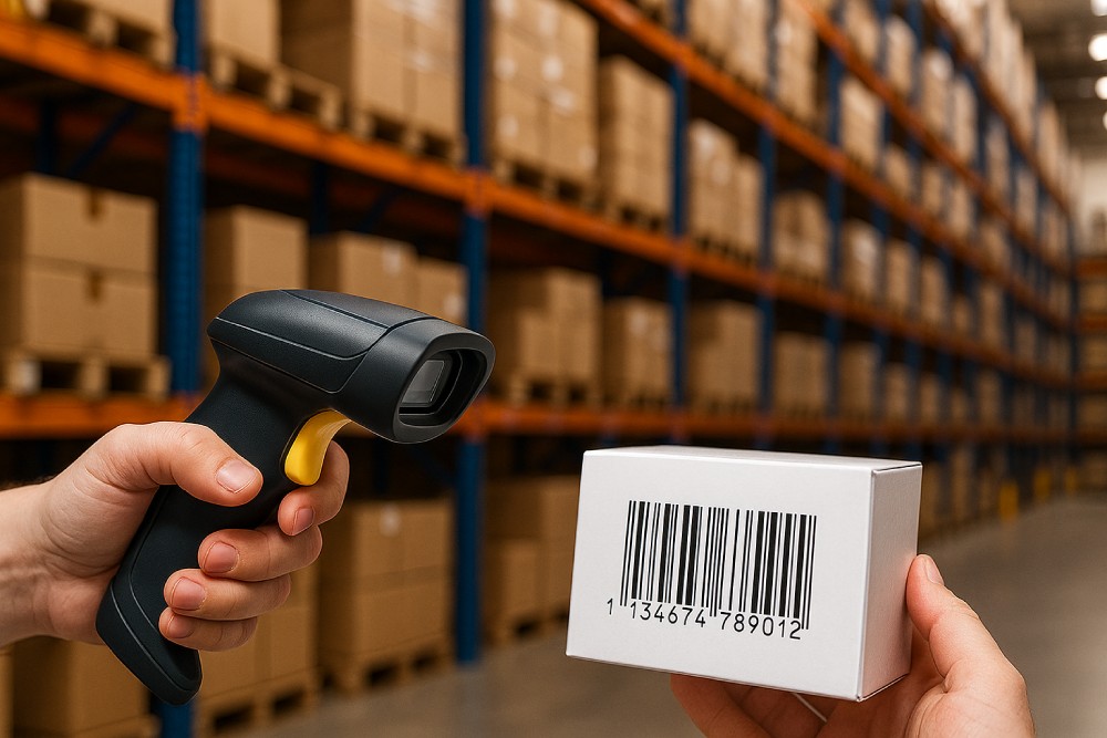 استفاده از بارکد خوان انبار در مدیریت انبار